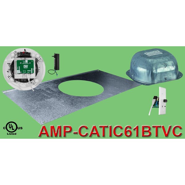 Owi Combo 1 Ea. Amp-Catic61 Ea. 5 Tb1 Ea.Backcan W.Bt Volume AMP-CATIC61BTVC